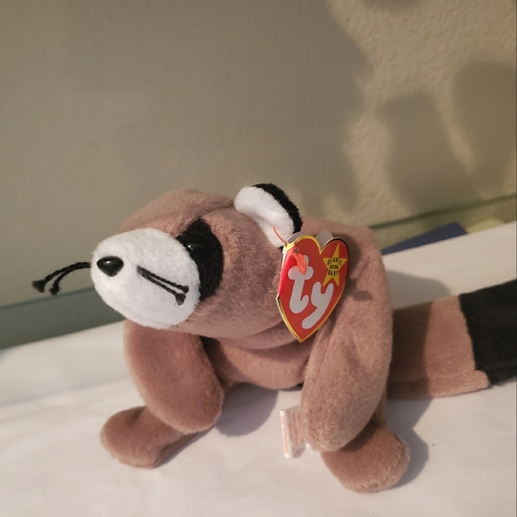 Ty Toys Ty Beanie Babies Ringo The Raccoon 995 Poshmark